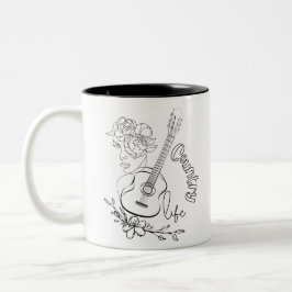 Taza Bicolor Música Country