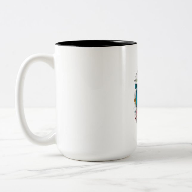 Taza Bicolor Música de nota (Izquierda)
