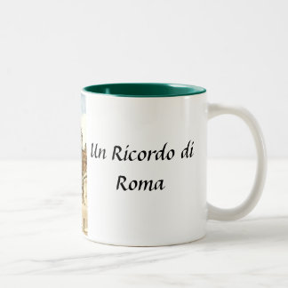 Taza Bicolor Música de recuerdo de Roma