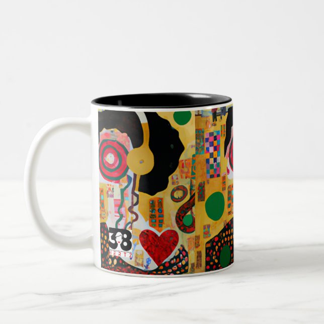 Taza Bicolor Música pop (Izquierda)