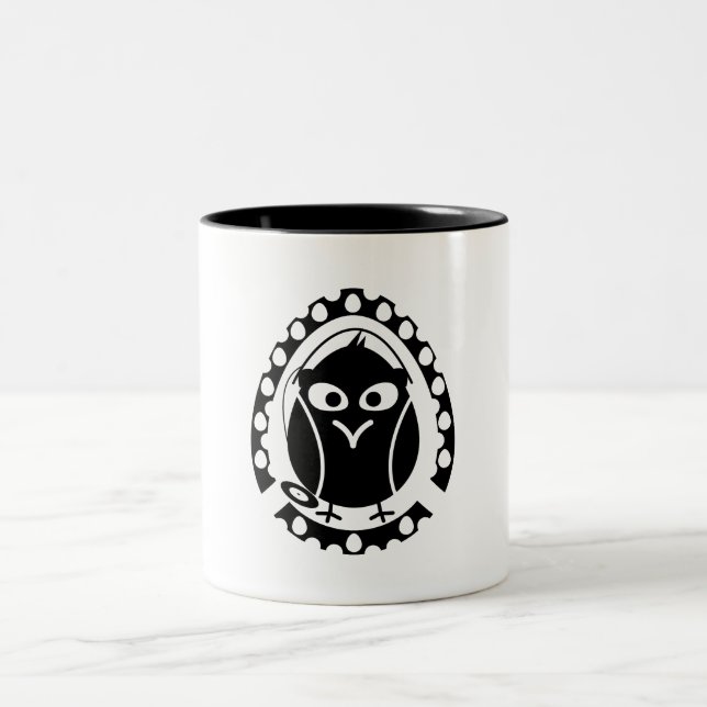 Taza Bicolor musical bird (Centro)