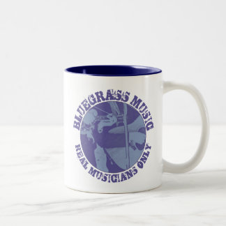 Taza Bicolor Músicos de Bluegrass y de verdad sólo para jugador