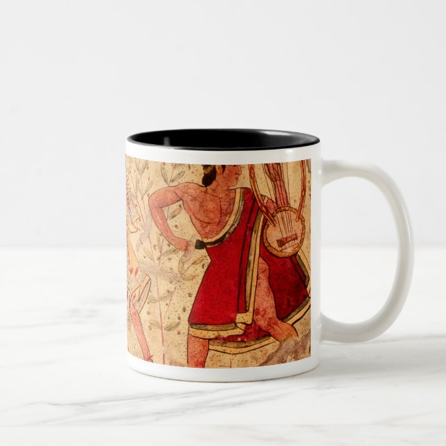 Taza Bicolor Músicos de Etruscan (Derecha)