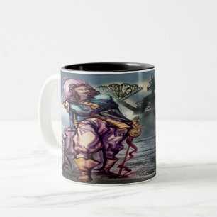 Taza Bicolor Musketeer Dream Two-Tone Coffee Mug