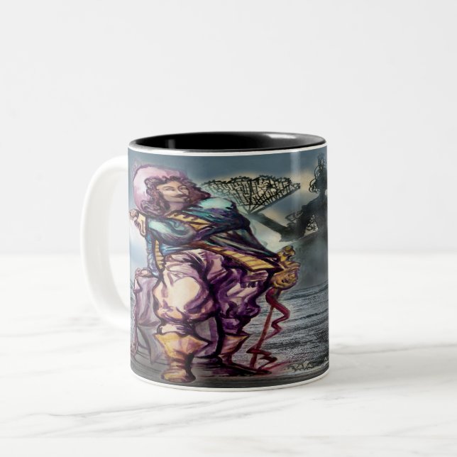 Taza Bicolor Musketeer Dream Two-Tone Coffee Mug (Anverso izquierdo)