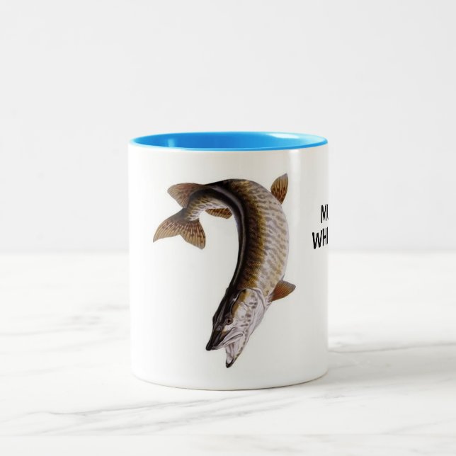 TAZA BICOLOR MUSKIE WHISPERER COFFEE MUG (Centro)