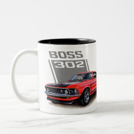 Taza Bicolor Mustang Boss 302