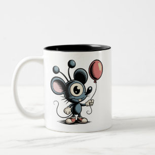 Taza Bicolor Mutant Mouse Mug - Raro es la nueva costumbre