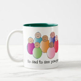 Taza Bicolor Muy triste