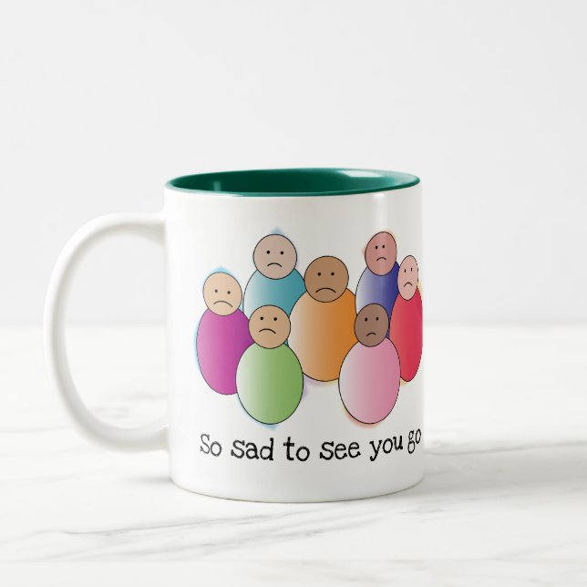 Taza Bicolor Muy triste (Izquierda)