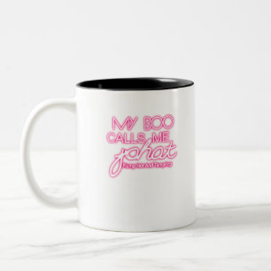 Taza Bicolor My Boo me llama fuerte y tentador a la caída de PH