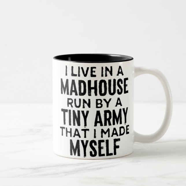 Taza Bicolor My Madhouse Coffee Mug (Derecha)