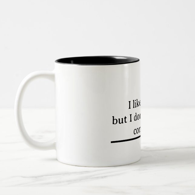 Taza Bicolor My true self (Izquierda)