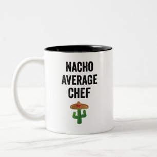 Taza Bicolor Nacho Chef Promedio