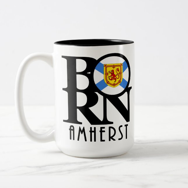 Taza Bicolor NACIDO Amherst NS 15oz (Izquierda)