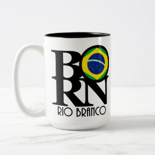 Taza Bicolor NACIDO Rio Branco 15 oz