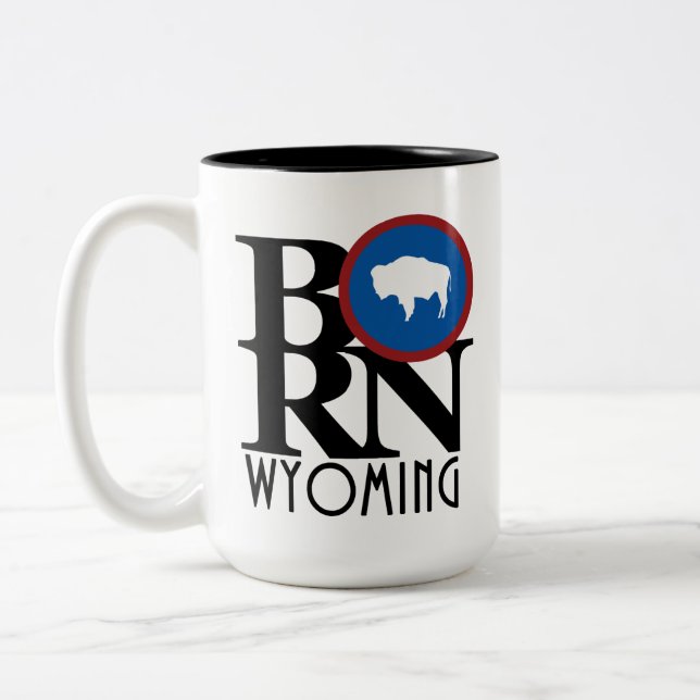 Taza Bicolor NACIDO Wyoming 15 oz (Izquierda)