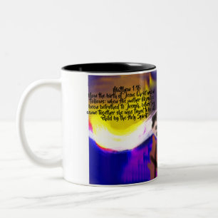 Taza Bicolor nacimiento de jesus