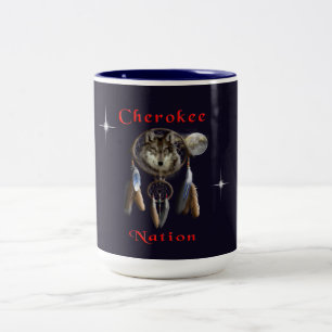Taza Bicolor Nación de Cherokee