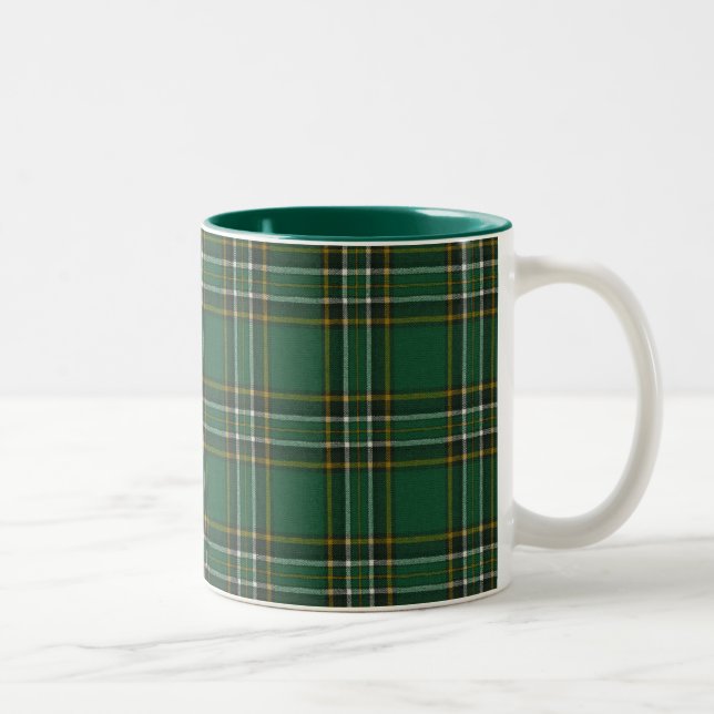 Taza Bicolor Nacional Irlandés Tartan Mugs (Derecha)