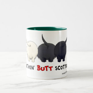 Taza Bicolor Nada empalma escoceses
