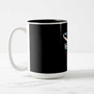 Taza Bicolor Nadador No Todos Los Atletas Llevan Zapatos