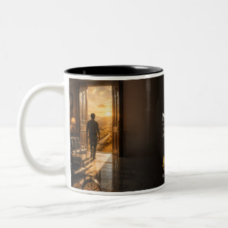 Taza Bicolor Nadie Viene Frase De Libro