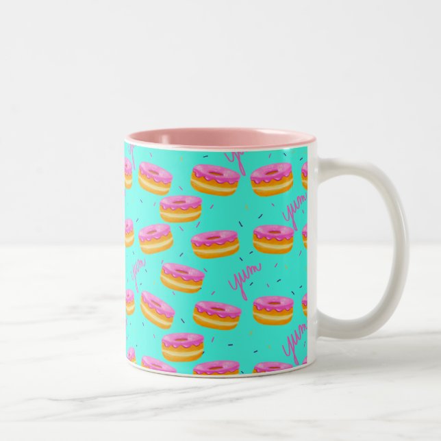 Taza Bicolor Ñam, Donas (Derecha)