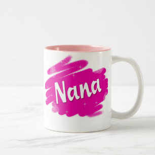 Taza Bicolor Nana ama a rosa