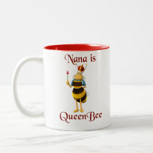 Taza Bicolor Nana es abeja reina