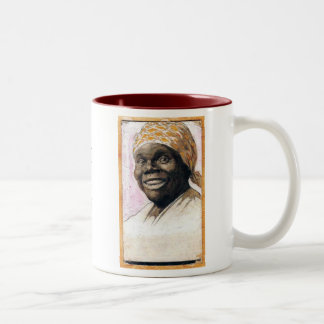 Taza Bicolor Nancy Green Aunt Jemima