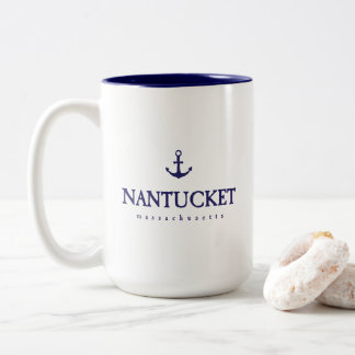 Taza Bicolor Nantucket Coffee Mug
