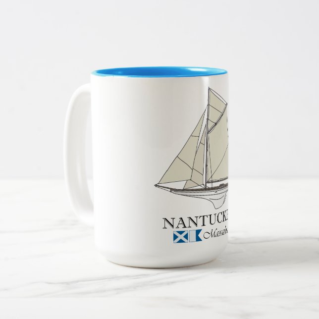 Taza Bicolor Nantucket (SB) (Anverso izquierdo)