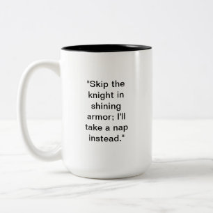 Taza Bicolor Nap Lover Mug Funny Sleep Mug