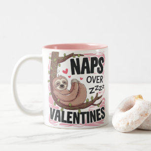 Taza Bicolor Napas sobre San Valentín