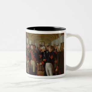 Taza Bicolor Napoleon que visita la enfermería de Invalides