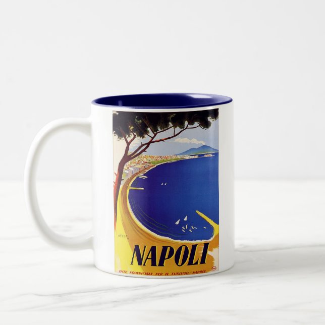 TAZA BICOLOR NAPOLI (Izquierda)