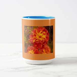 Taza Bicolor Naranja Marigold