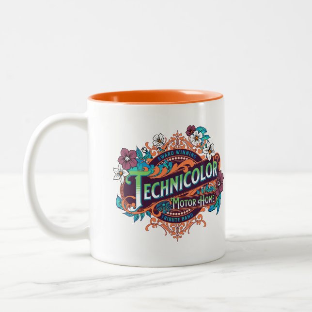 Taza Bicolor Naranja TMH (Izquierda)