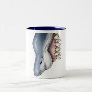 Taza Bicolor Nariz del tiburón