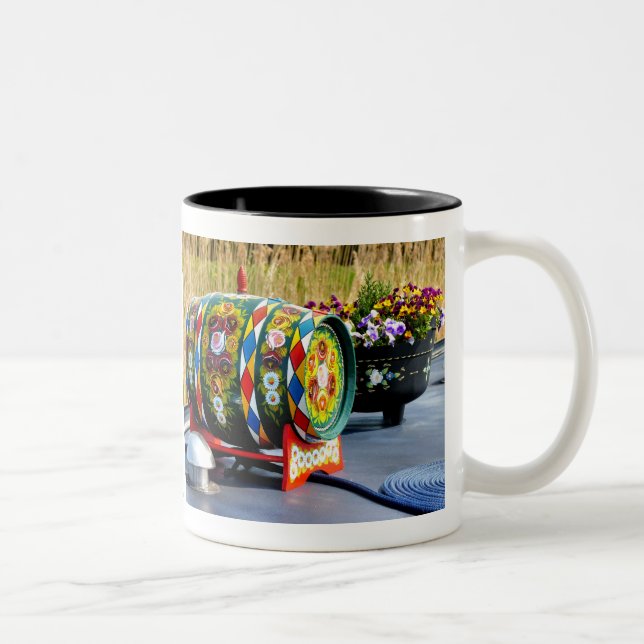 TAZA BICOLOR NARROWBOATS (Derecha)