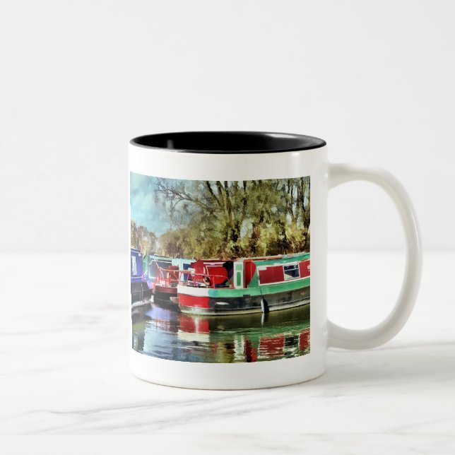 TAZA BICOLOR NARROWBOATS (Derecha)