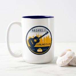 Taza Bicolor Nashville Curling Club Mug