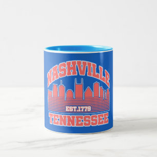 Taza Bicolor Nashville, Tennessee