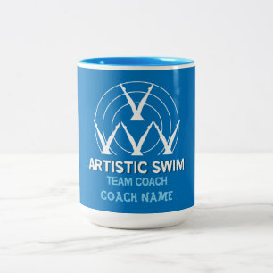 Taza Bicolor Natación sincronizada artística