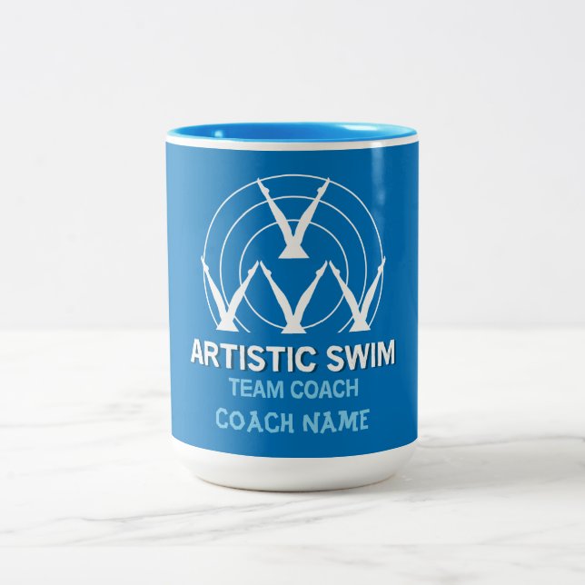 Taza Bicolor Natación sincronizada artística (Centro)