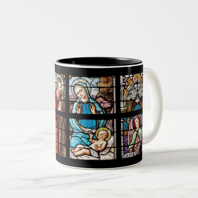 Taza Bicolor Natividad de Jesús (Anverso derecho)