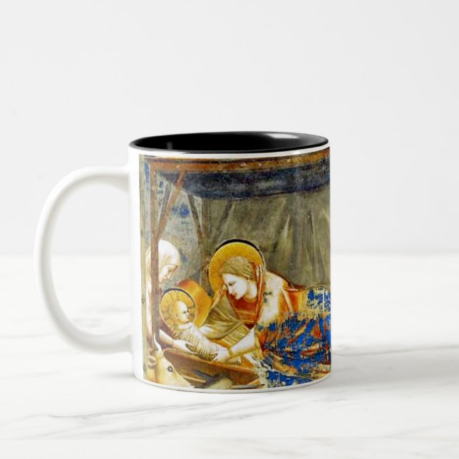 Taza Bicolor Natividad Nacimiento de Jesús (Izquierda)