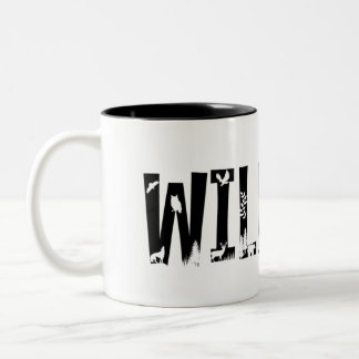 Taza Bicolor Naturaleza de los animales salvajes al aire libre
