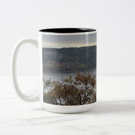 Taza Bicolor Naturaleza del lago